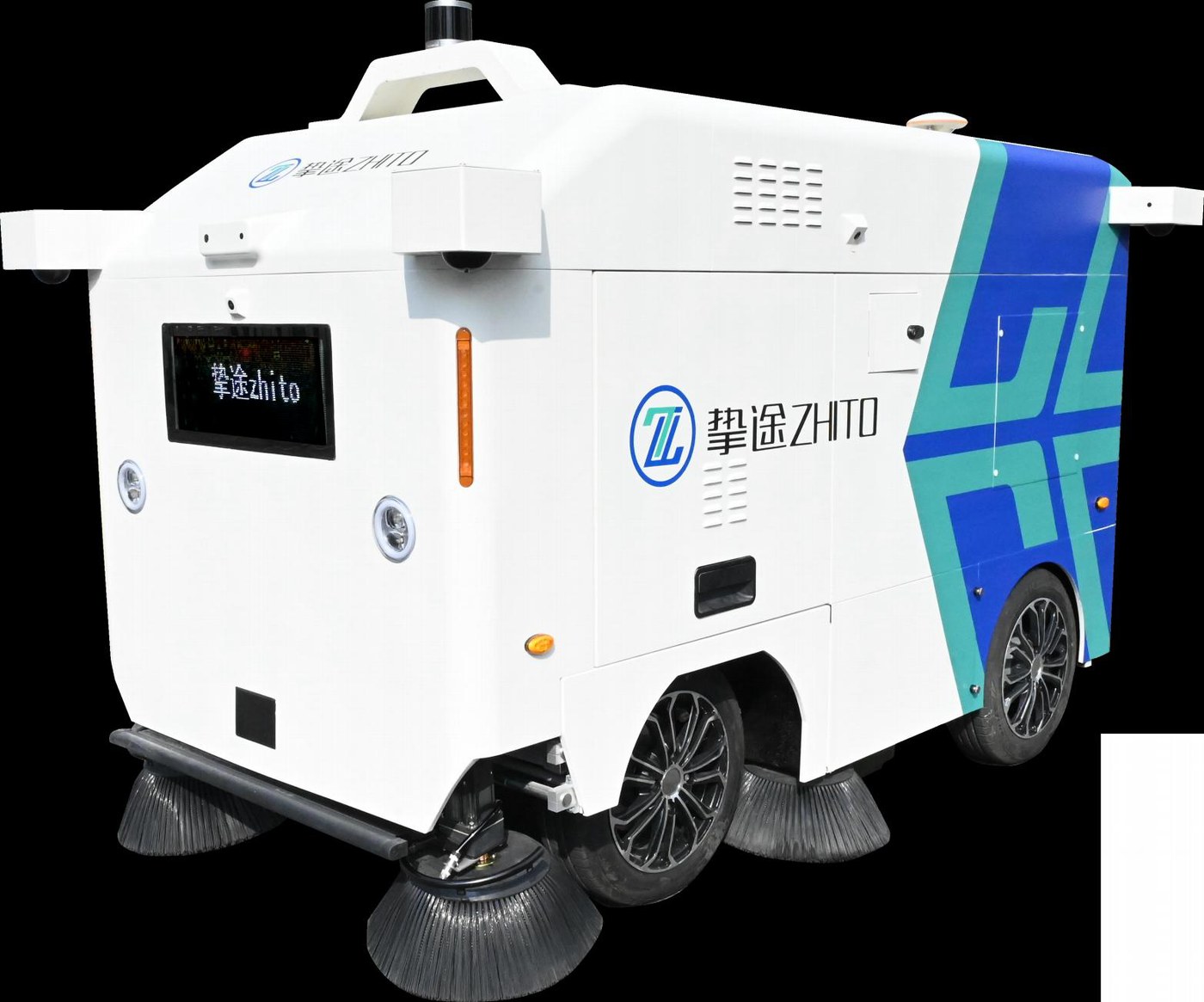 Unmanned Road Sweeper — ZT240